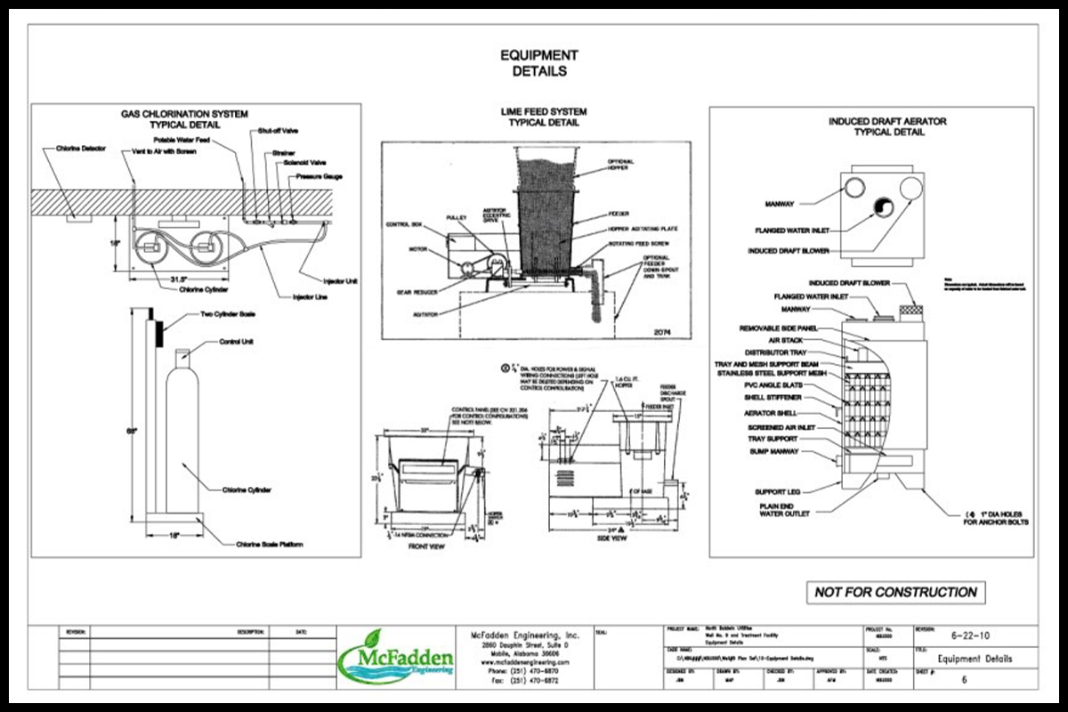 Water Treatment Plan North Baldwin Utilities McFadden Engineering