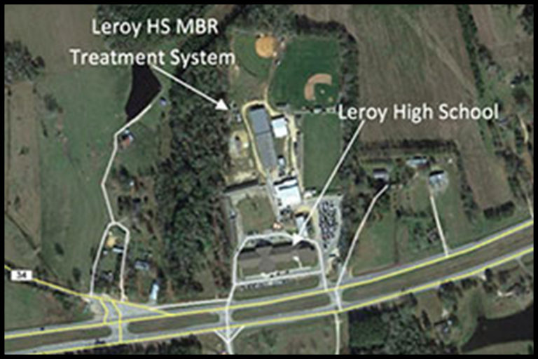 Leroy High School Wastewater Treatment Plant McFadden Engineering